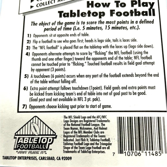 Tabletop NFL Accents Tabletop Nfl Logo Table Top Footballs Game 8